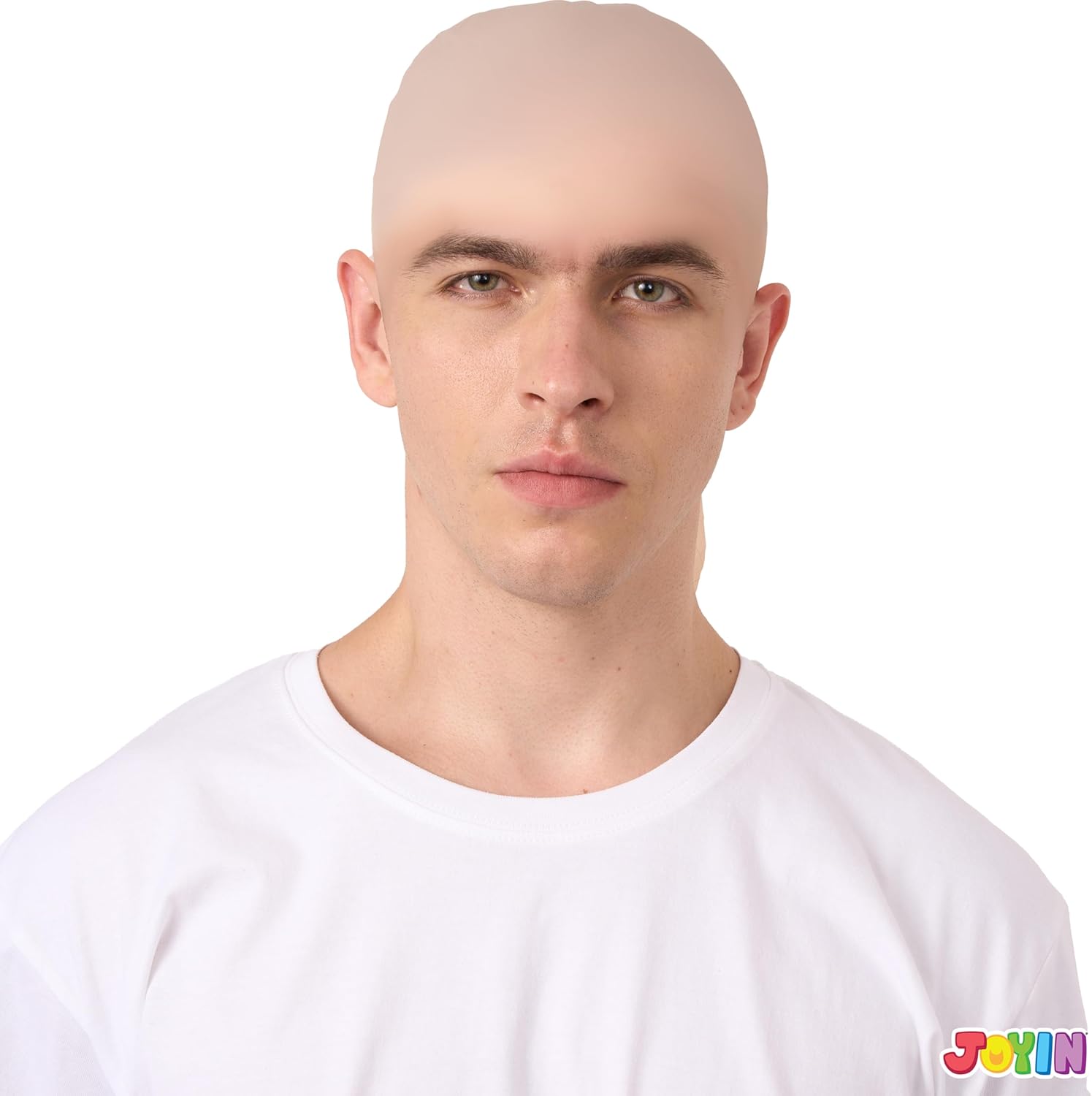 Halloween Bald Wig Latex Bald Wig For Men Women Halloween Costumes, Bald Wig Hat For Adults Costume Halloween Makeup Costume Accessories - Image 5