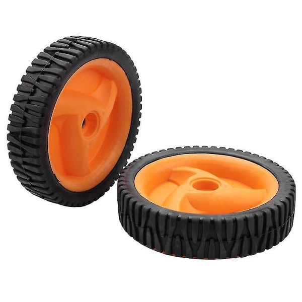 2-pack 196 mm lawn mower wheels compatible with Husqvarnaa Mcculloch 5324025-67, 5324029-36, 53240256 - Image 1