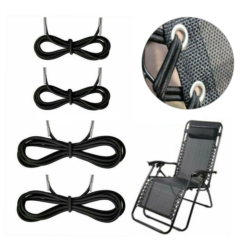 8pcs Folding Chair Sun Lounger Accessories Elastic Attachment Bungee - Image 2