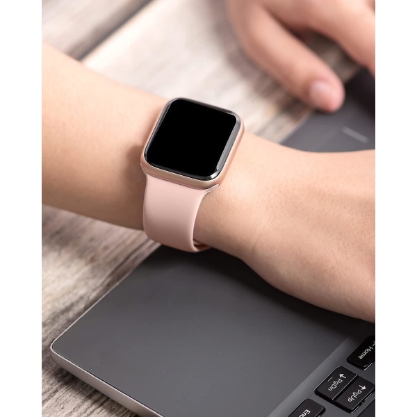 [14-Pack] Watch Bands Compatible with Apple Watch Bands 40mm 38mm 41mm Series 7/6/5/4 Women Men, Soft Silicone Sports Bracelets for I - Image 4