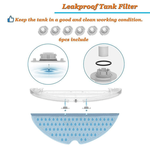 Replacement Accessories for S5 S6 S5 Max S6 Pure S6 Maxv S50 S51 S55 S60 S65 Robot Vacuum Cleaner,b - Image 2