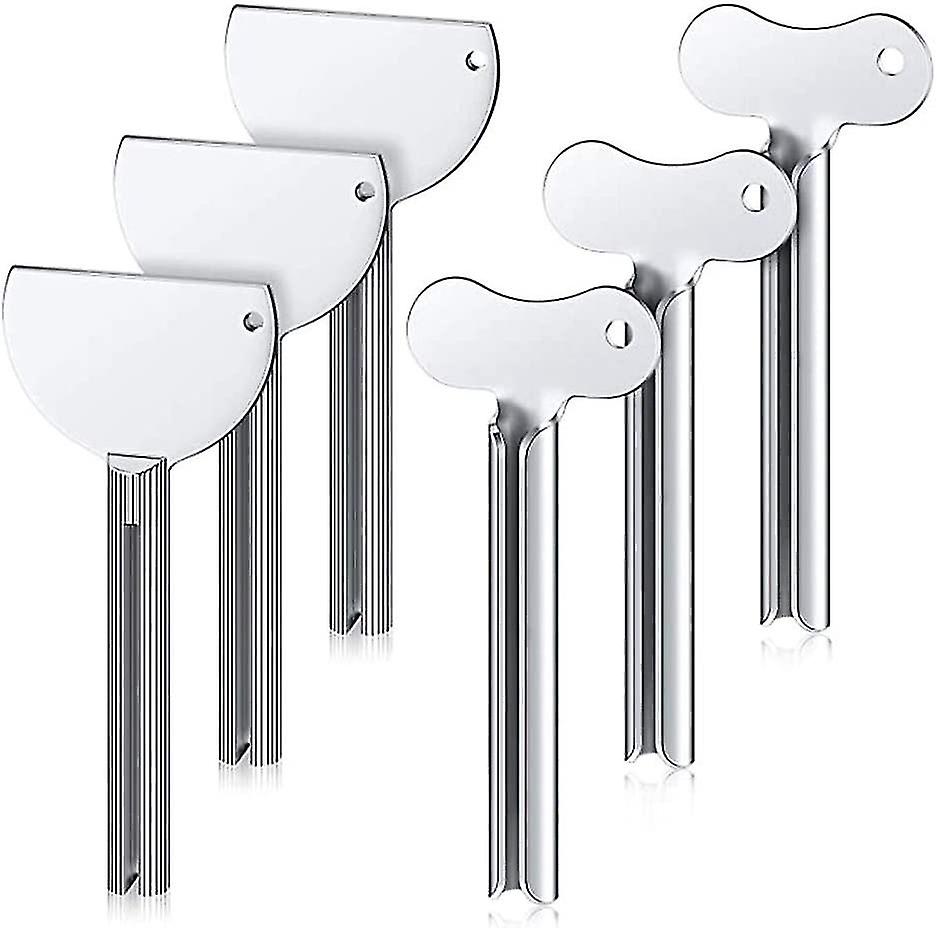 pcs metal toothpaste tube clips, stainless steel toothpaste tube clip, tube clip for all tubes - Image 1