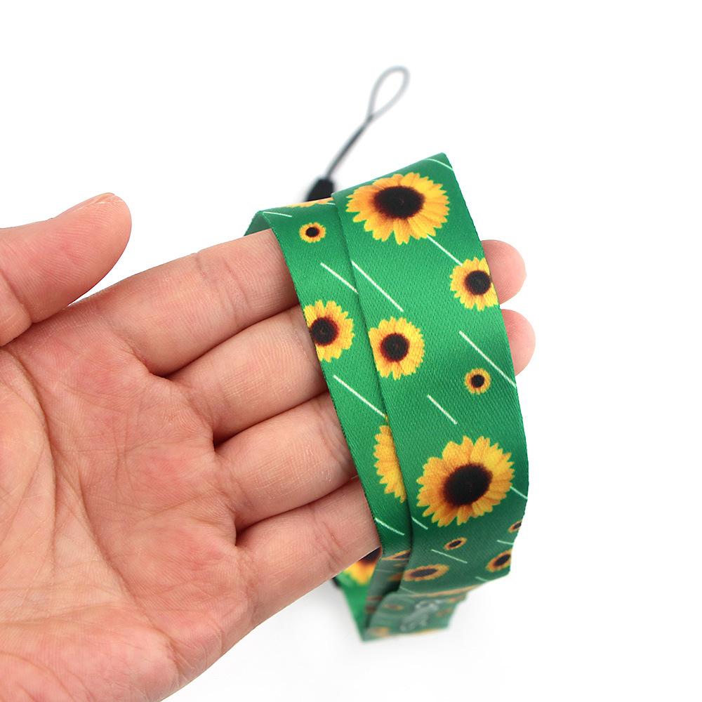Smooth Sunflower, Stars Lanyard Black - Image 6