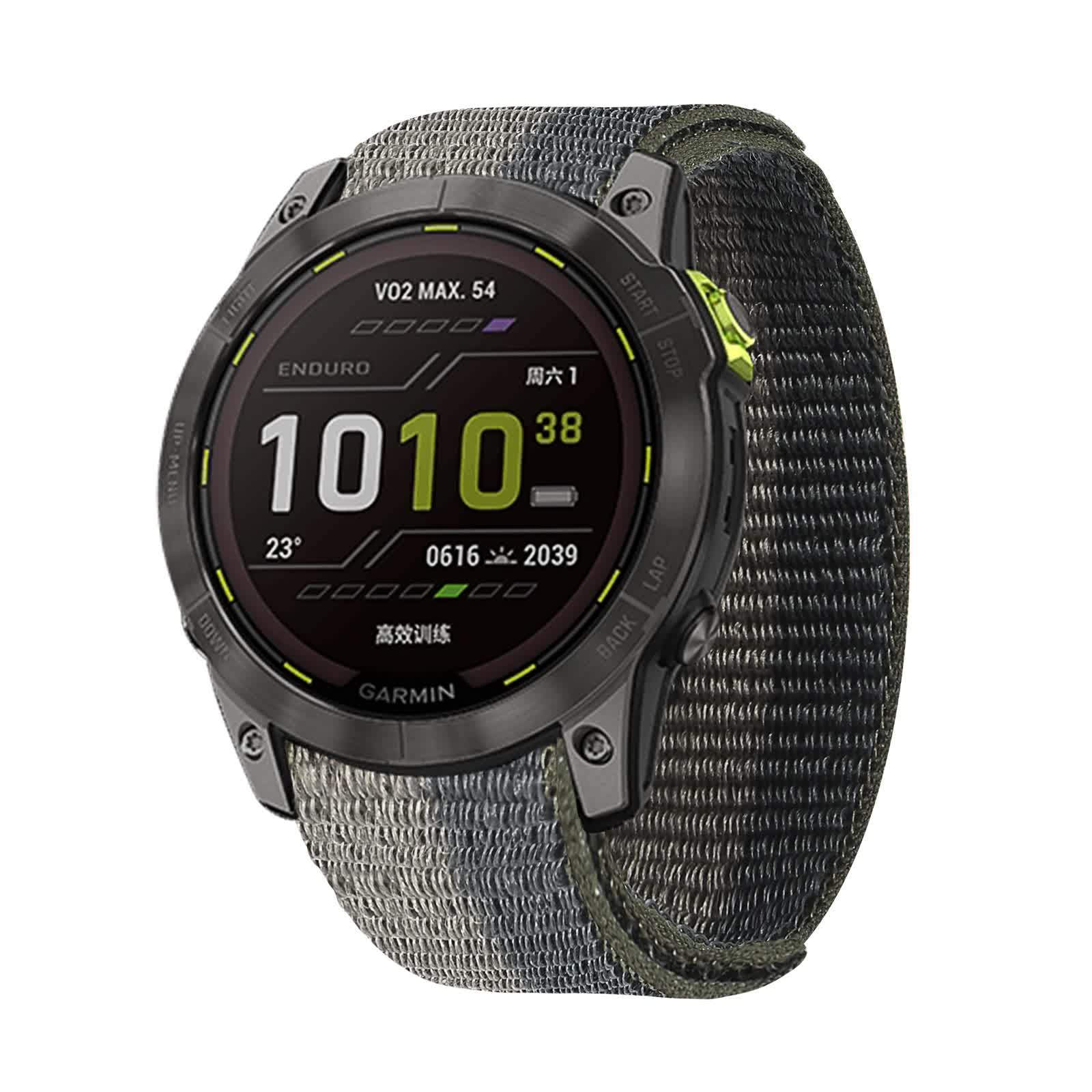 26mm 22mm  Nylon for Garmin Enduro 2/Fenix 6X 6 Pro 5X 5 Plus 7X 7/Epix Gen 2 Ultralight Smart Watch Band Bracelet H 26mm Fenix 6X 6XPro - Image 1