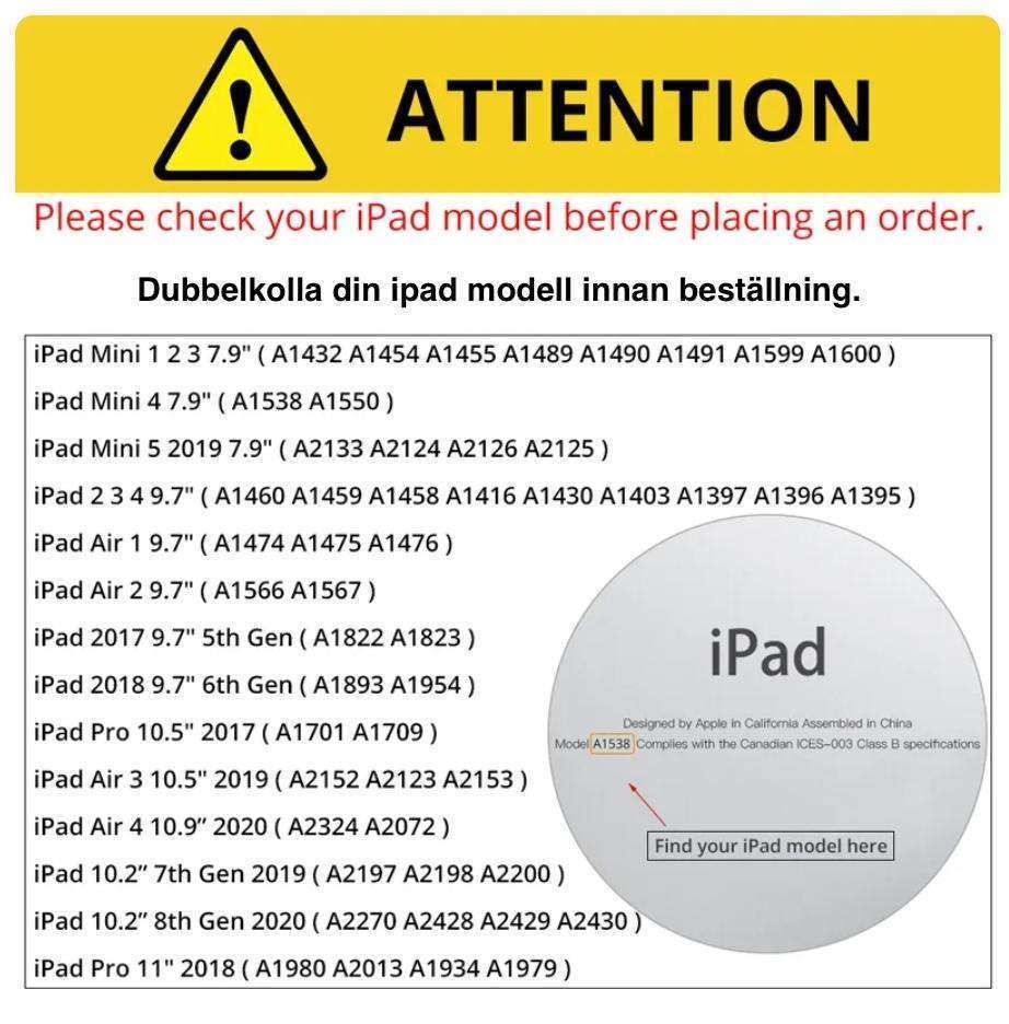 iPad Air 2 Case - Black, Compatible with iPad Air 1/2 and iPad 9.7 Gen5/Gen6 Black Black - Image 7