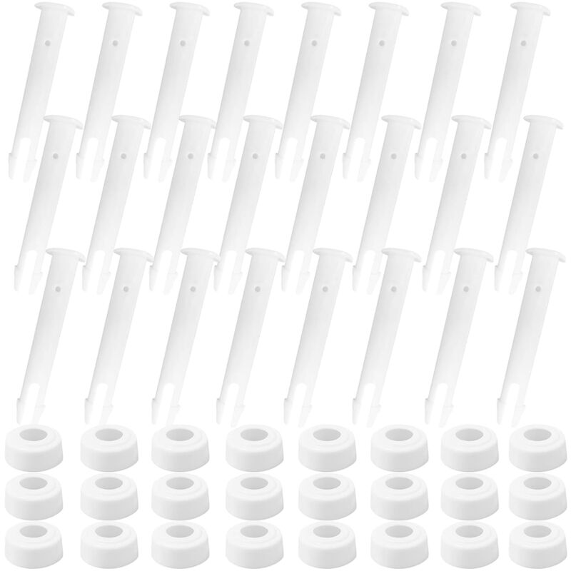 24 pcs Pool Pins, Replacement Pins, Plastic Pool Joints, Plastic Pins, Pool Joints, Pool Frame Pins, Pool Joint Pins (24 pcs) - Image 1