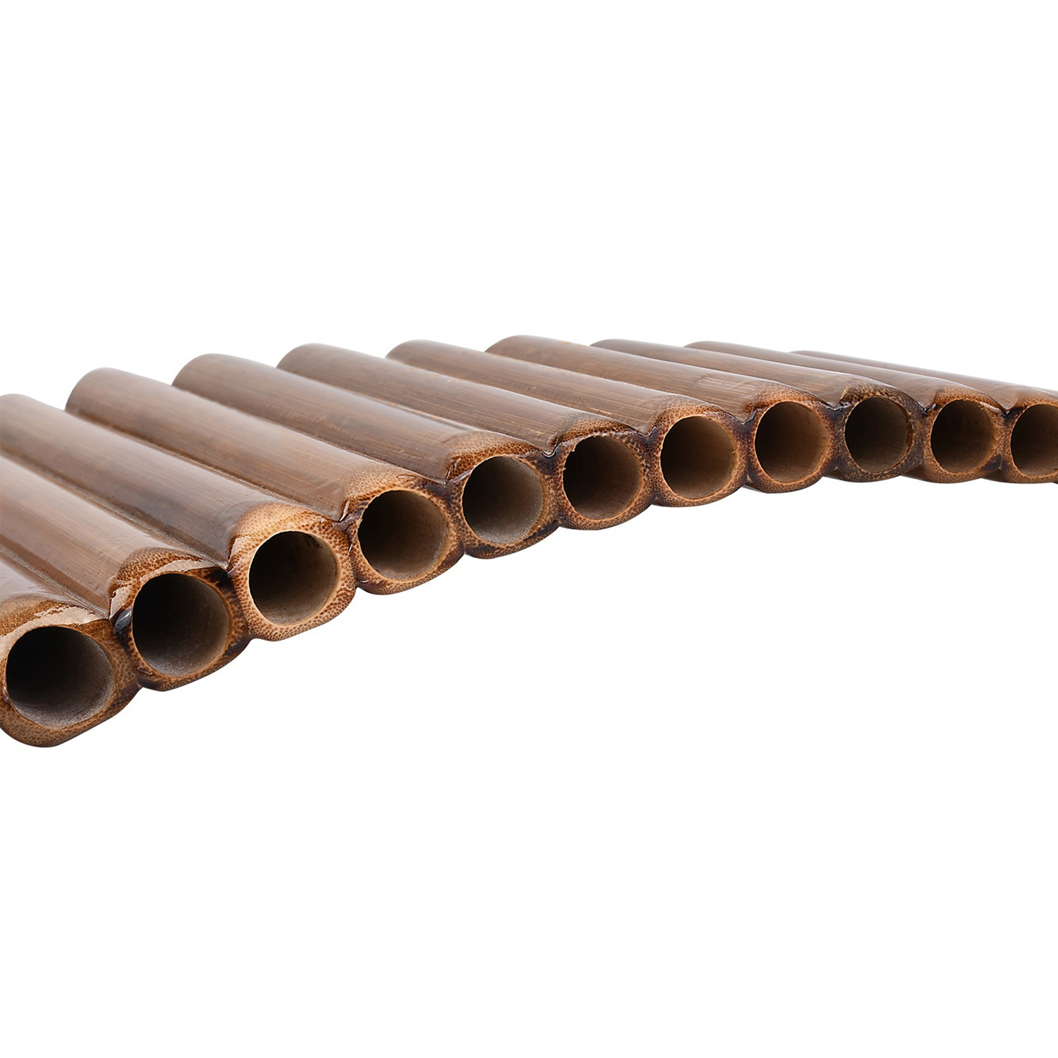 Pan Flute 15 pipes Natural bamboo Wind instrument Pan Flute G-tone Pan Flute Handmade Woodwind instrument - Image 4