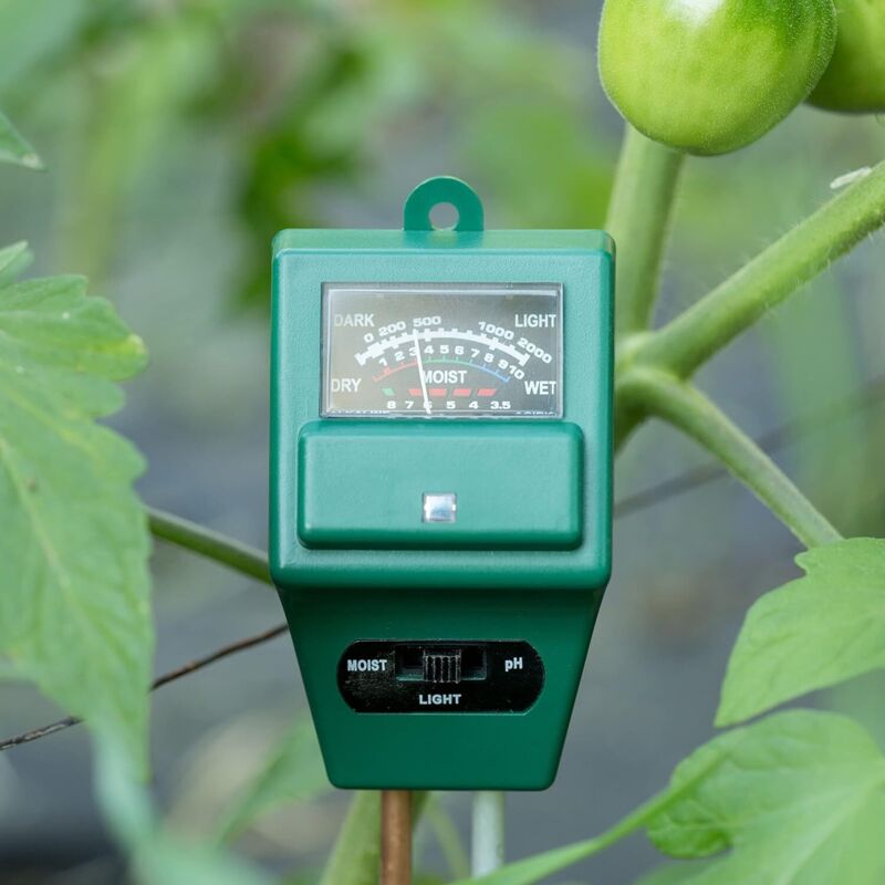 3-in-1 Soil pH Meter Soil Test Kit Plant Moisture Meter PH Soil Meter for Flowers/Grass/Plant/Garden/Farm/Lawn 2905038MM - Image 4