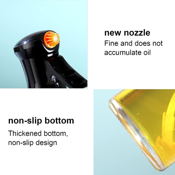 Cooking Oil Spray Olive Oil Spray 200ml Bottle Oil Spray for Air Fryer, Salad, BBQ, Pasta, Kitchen Accessories_max - Image 3