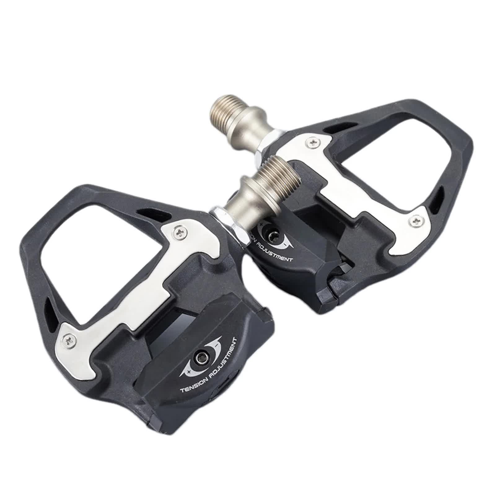 Compatible Shimano Ultegra R8000 SPD-SL Clipless Pedals with SM-SH11 Cleats black - Image 3