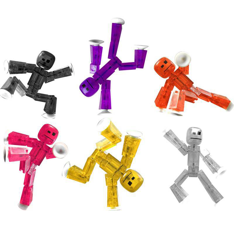 Villains & Guardians - by Stikbot - Stop Motion Action Toy with suction cup. - Image 1