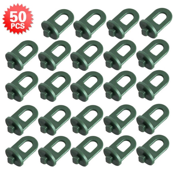 50pcs Greenhouse Plant Crop Clamps Greenhouse Hanging Clamp Crop Hooks - Image 7