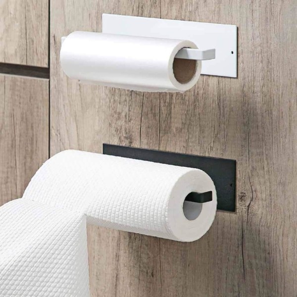 Kitchen roll holder without drilling, kitchen paper holder wall - Image 3