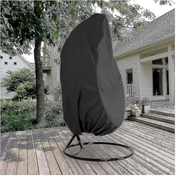 Barsinfi Oxford Zipper Hanging Chair Cover 190 X 115 Cm Waterproof Cover for Garden and Outdoor Furniture 190 X 115 Cm_max - Image 3