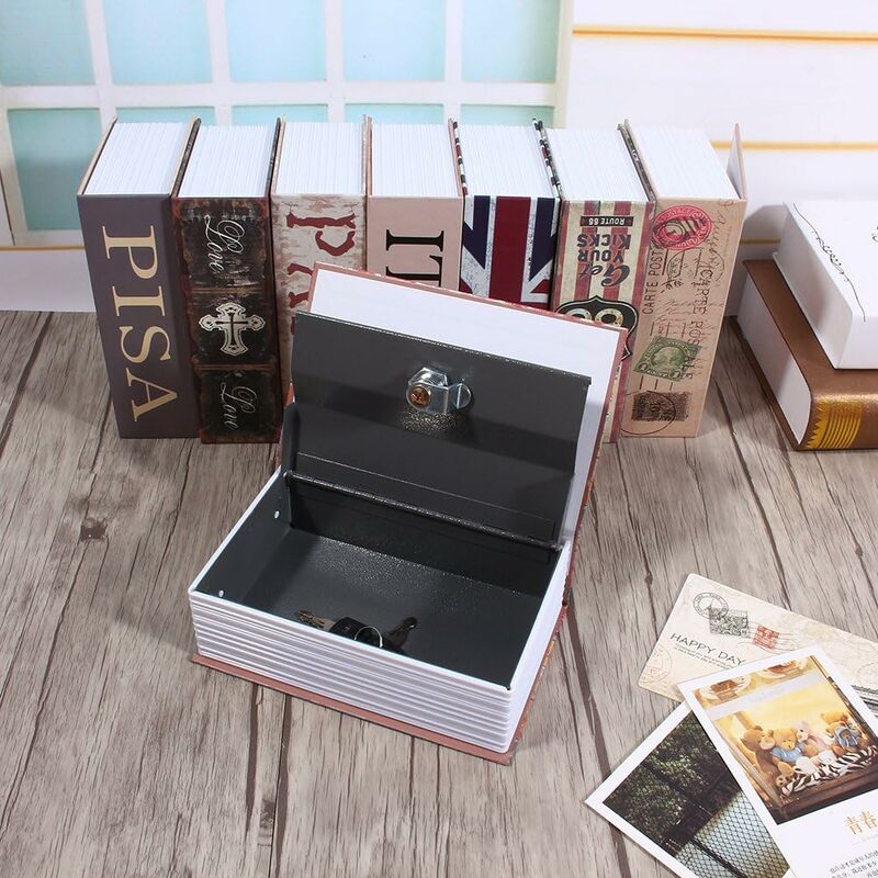 Creative Dictionary Book Safe, Book Shaped Hidden Secret Storage Safe, Secret Hiding Place for Money, Jewelry, Passport (Butterfly) - Image 4