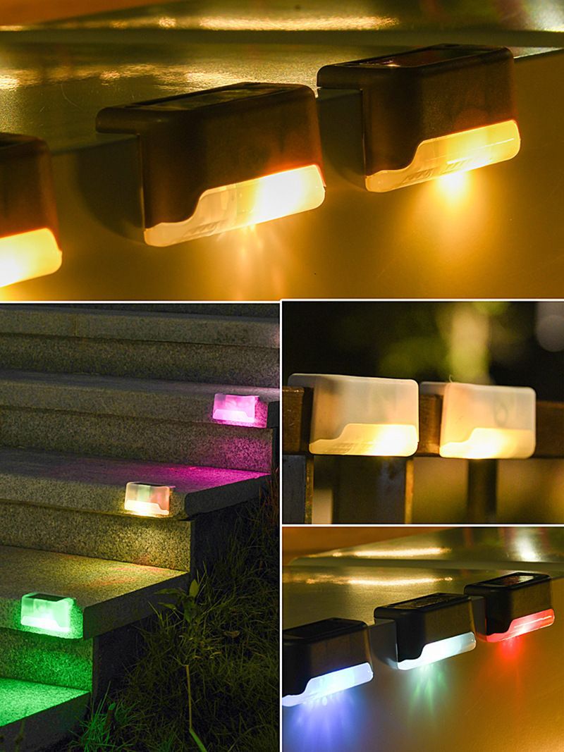 16-Pack Solar Lights for Outdoor Use, Waterproof LED Solar Lights for Stairs, Fence, Garden, Patio and Walkway 16pcs 16psc - Image 8