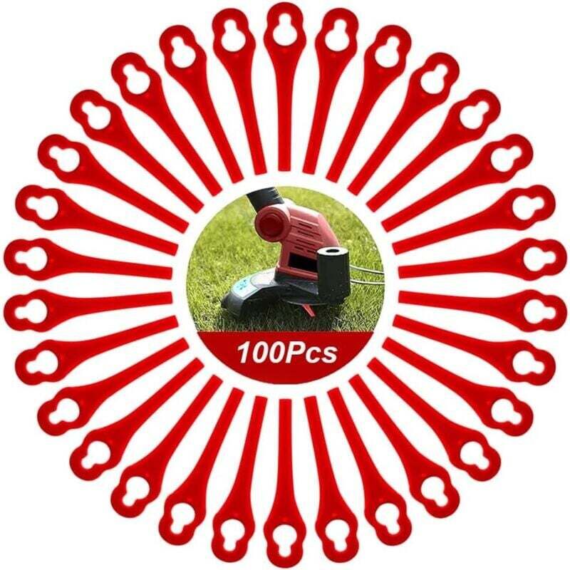 Pack of 100 Replacement Plastic Blades for Florabest LIDL FRTA 20 A1, FAT 18B3, FRT18A..DEBUNS Grass Trimmer - Image 3