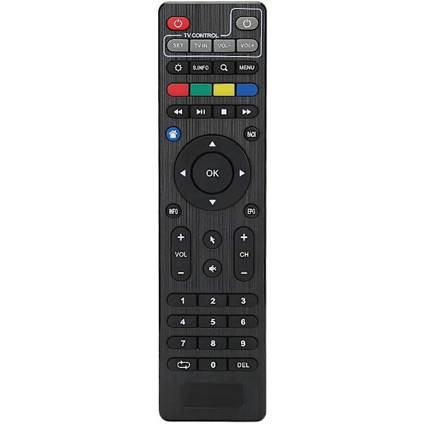 TVIP Remote Control TVIP Remote Control ABS Black TV TV Box Remote Control For TVIP412 TVIP415 TVIP605 TVIPS300-Xin - Image 1