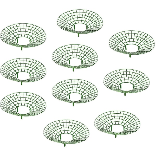 10 pcs Strawberry Plant Support Cages Climbing Rack Strawberry Rack Frame Holder Balcony Planting Rack Fruit Support Garden - Image 1
