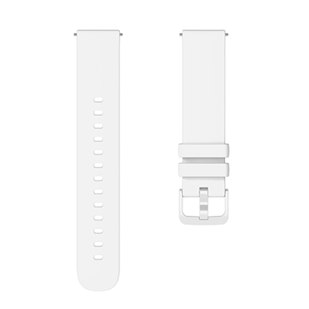SKALO Silicone Strap for Amazfit GTR 2/2e - Multiple Colors White White - Image 4