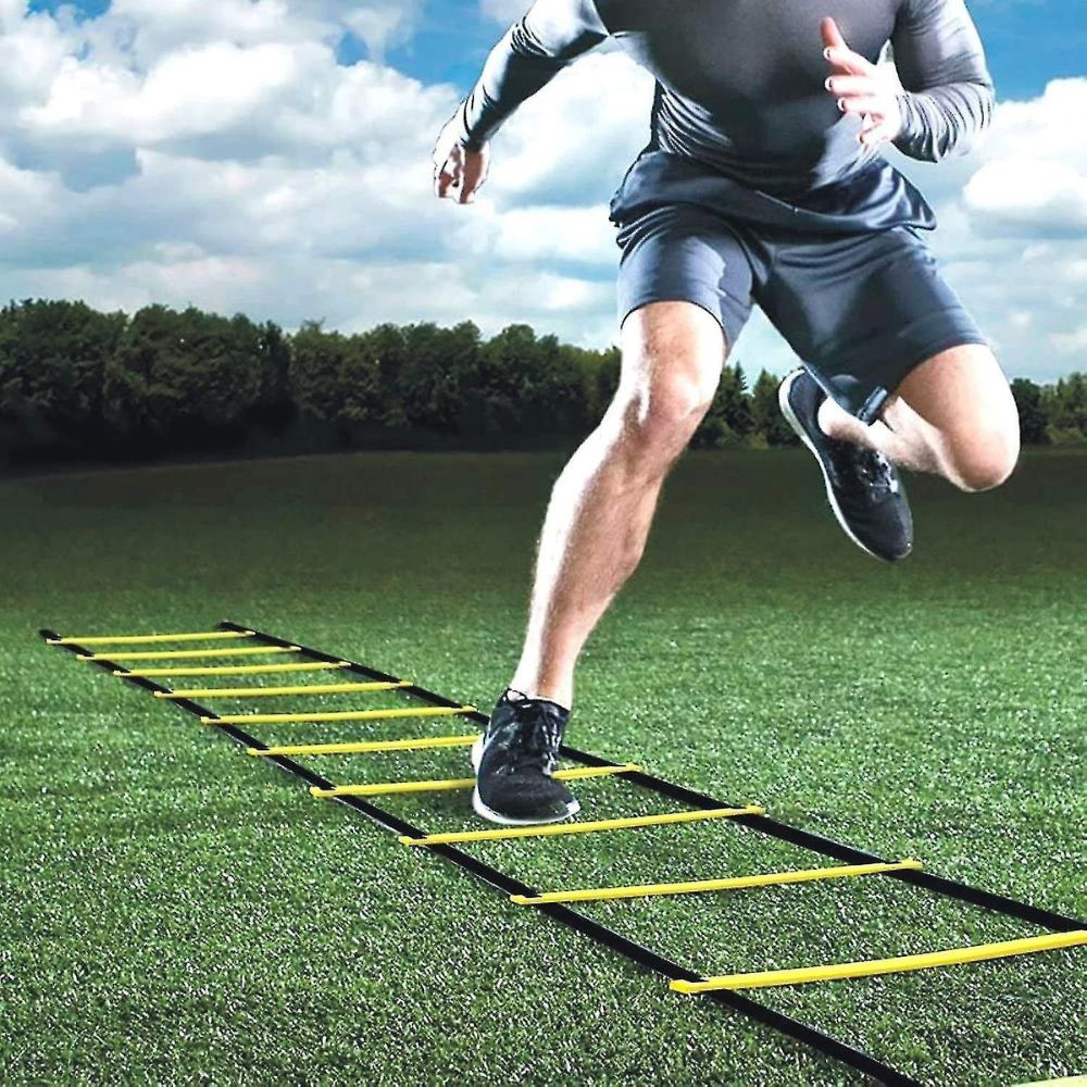 Speed and agility training package 18 pieces - Speed and agility training equipment for football with agility ladders, cones and parachute - Image 3