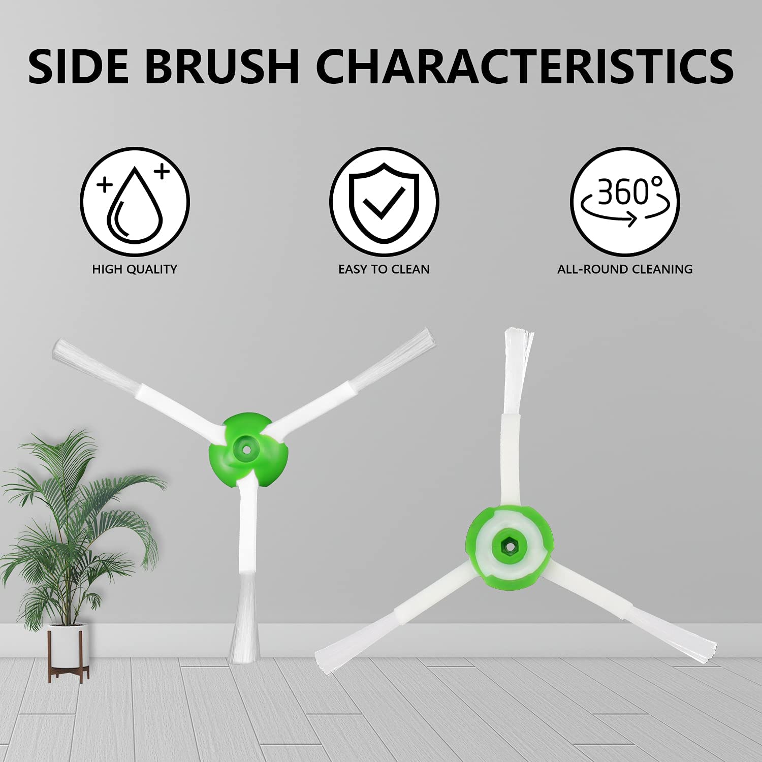 INF Accessories for robot vacuum cleaners iRobot Roomba i7, i7+, E5, E6, i6, i3, i3+ 16 parts 16 parts - Image 5