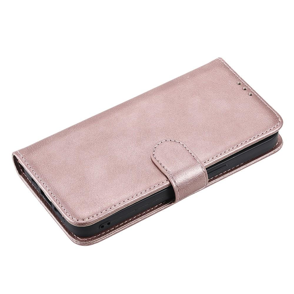 Compatible with Samsung S22 Magnetic 2-in-1 Phone Case/Wallet - Pink Pink gold Pink gold - Image 7