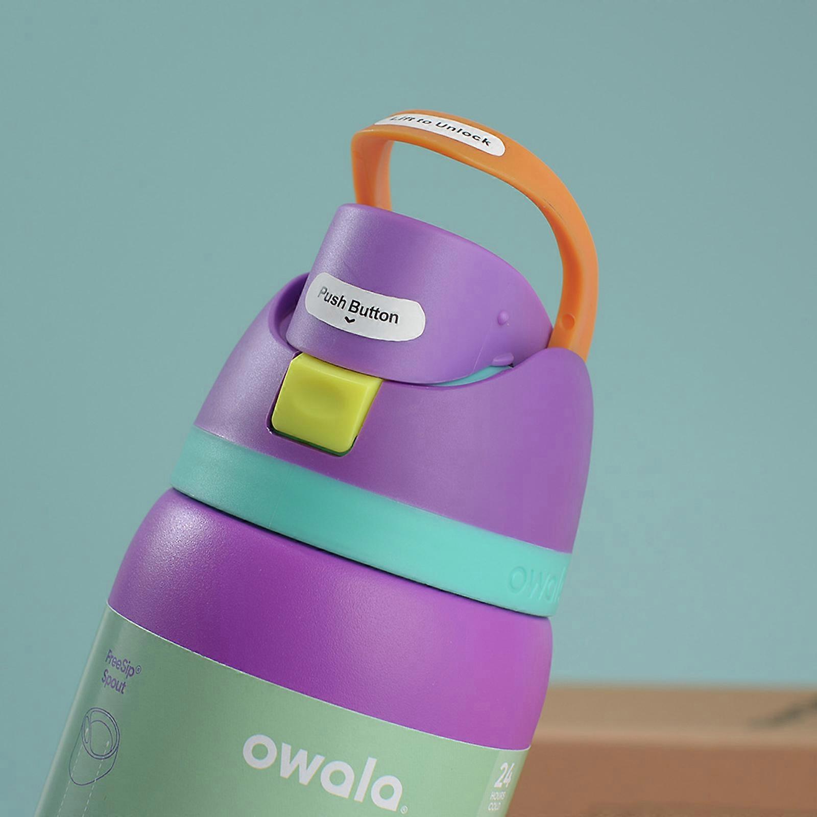 Large 710ml Off-White Thermos Bottle for Adventure black and white - Image 2