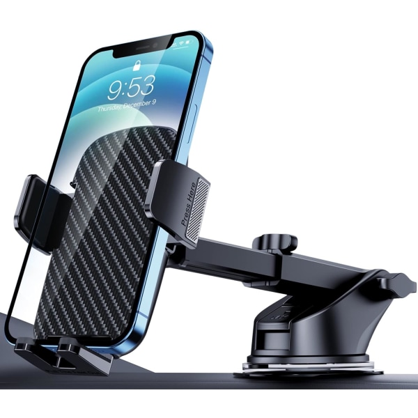 Car Phone Holder [Military Suction] Car Phone Holder 360° Suction Cup Fixed Car Phone Dashboard Portable Car Holder Universal Car GPS_max - Image 1