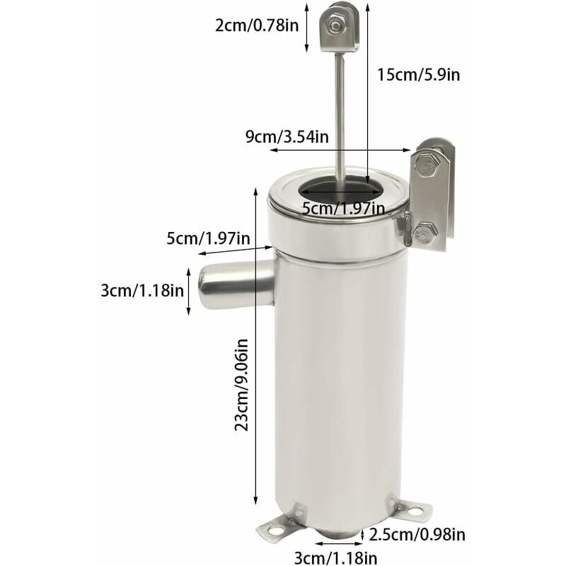 Stainless steel hand water pump - Hand pump - Manual water pump for groundwater up to 10 m depth - Image 2