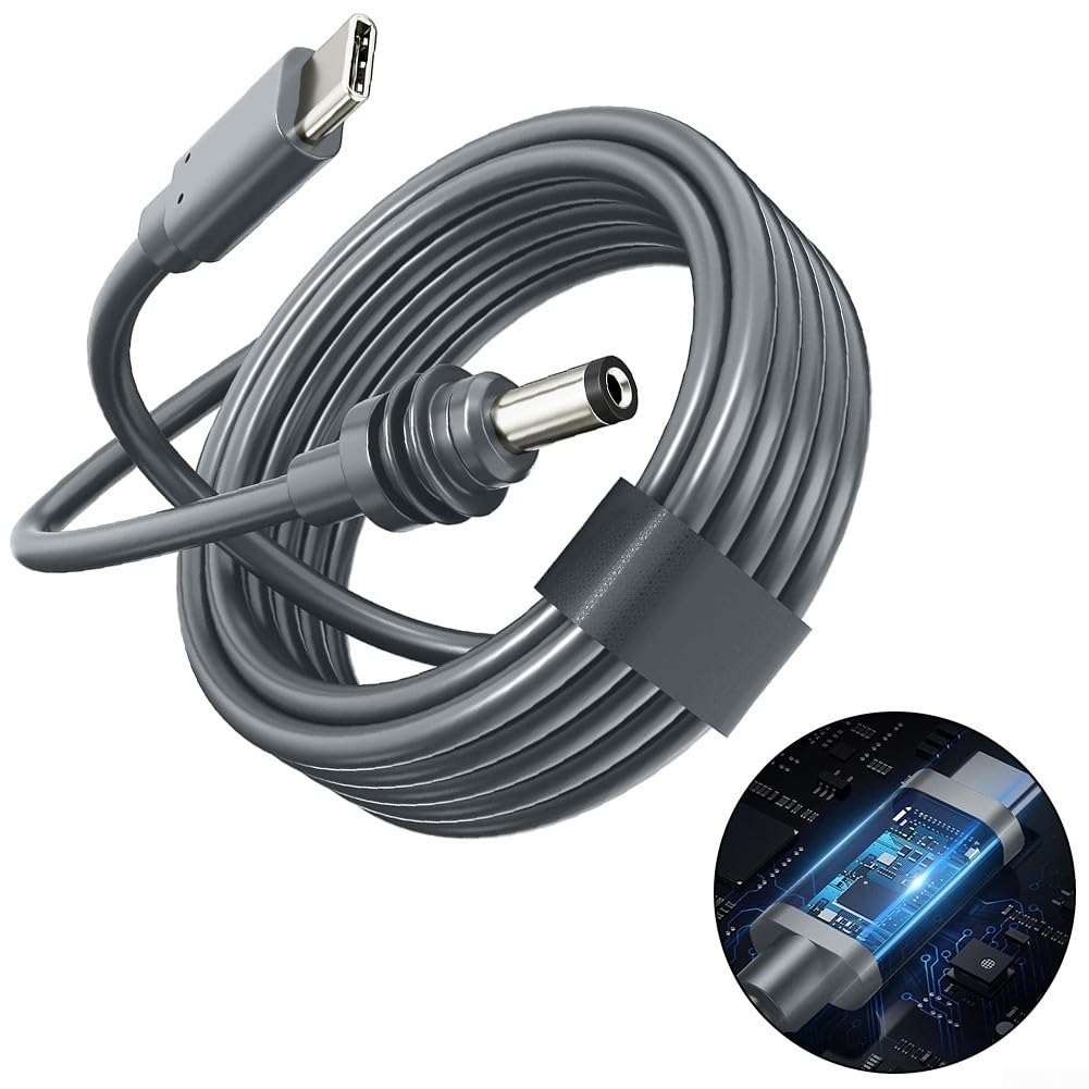 Power Cable compatible with Starlink Mini, Waterproof DC Male to USB-C (2 m) 2M - Image 3