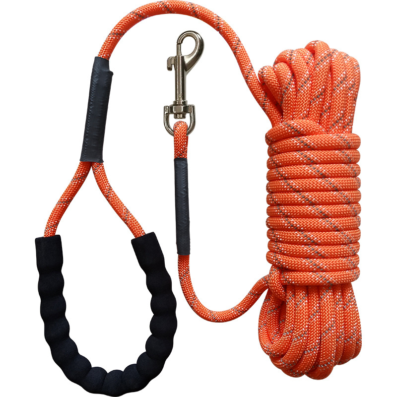 Cord Dog Leash Long Leash Training Rope Comfortable Handle - Image 1
