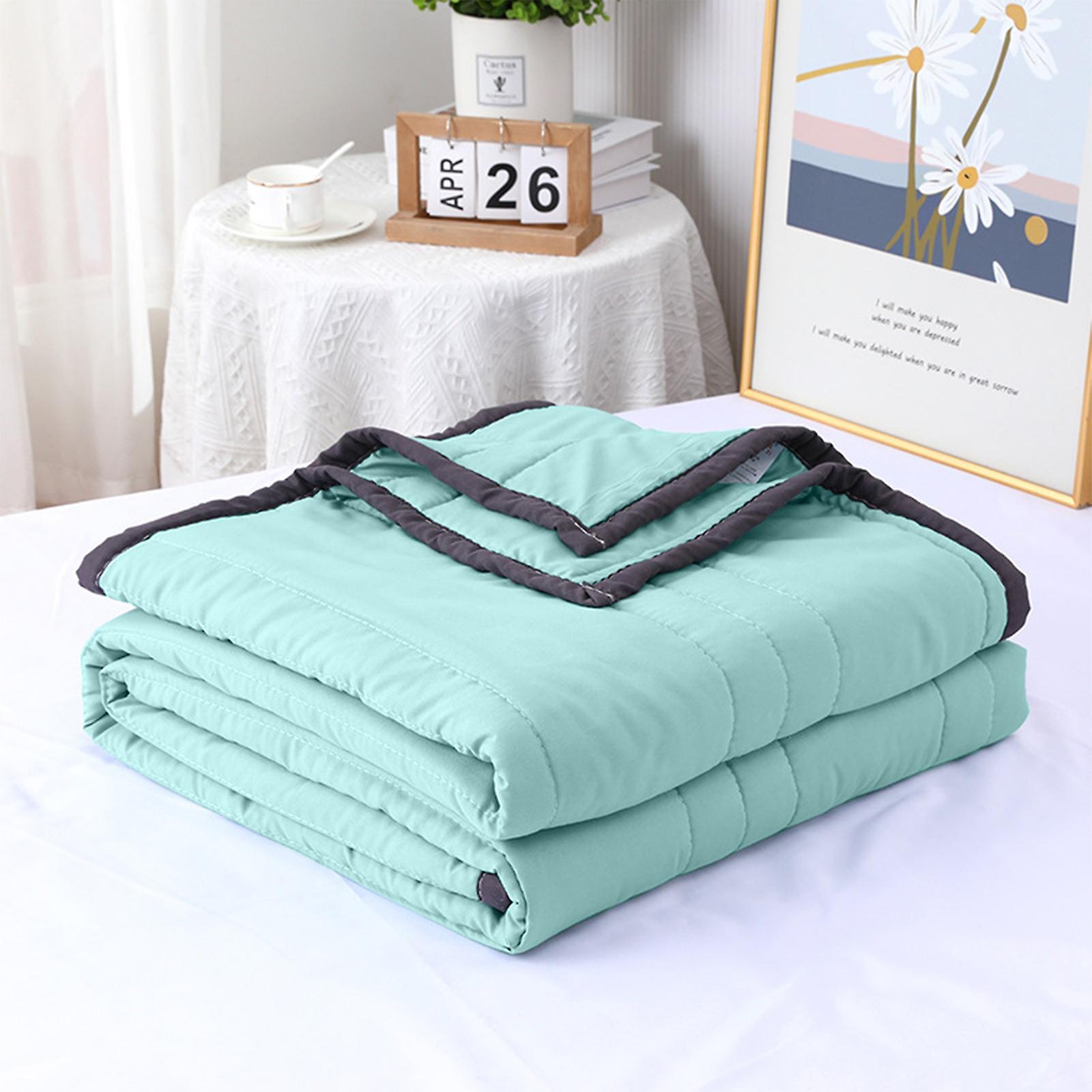 Cooling summer blanket for hot people and night sweats, cooling blanket - double-sided cooling effect, cooling fiber 100*140cm - Image 4