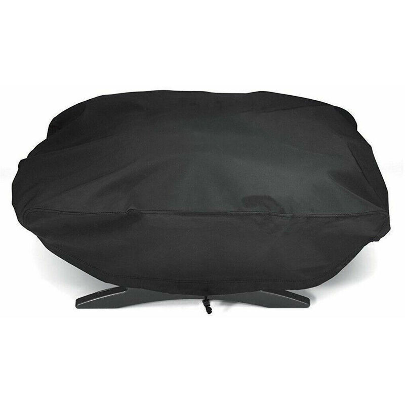 210D Grill Cover for Weber Q1200 and 1000 Gas Grills, Fits Q1200, Q1400, Q1000, Q100, Q120, Baby Q Models, Anti-UV..DEBUNS - Image 1