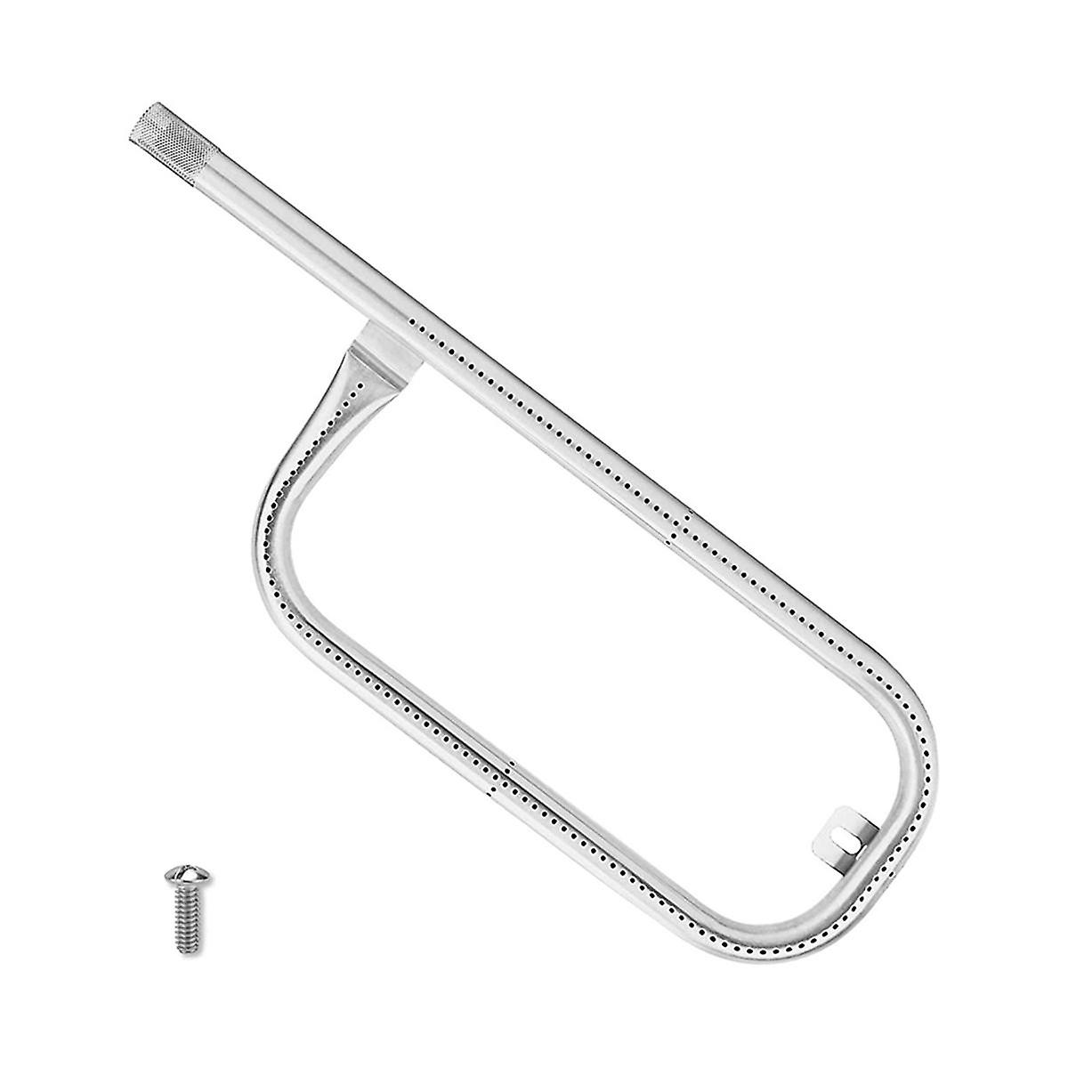 Grill Burner Tube Stainless Steel 304, 60040 69957, Replacement for Q100 Q120 Q1000 Q1200 Baby Q Sliv - Image 1