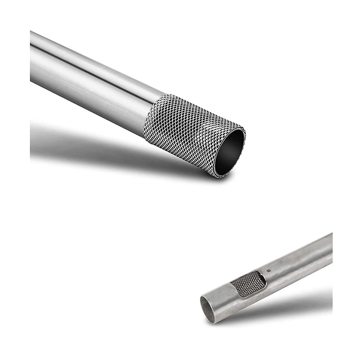 Grill Burner Tube Stainless Steel 304, 60040 69957, Replacement for Q100 Q120 Q1000 Q1200 Baby Q Sliv - Image 4