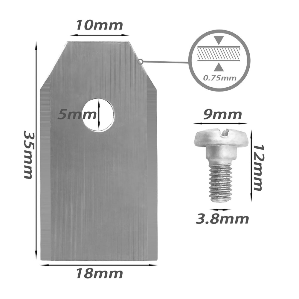 Lawnmower blades 45-pack blades for Husqvarna Automower / - Image 2