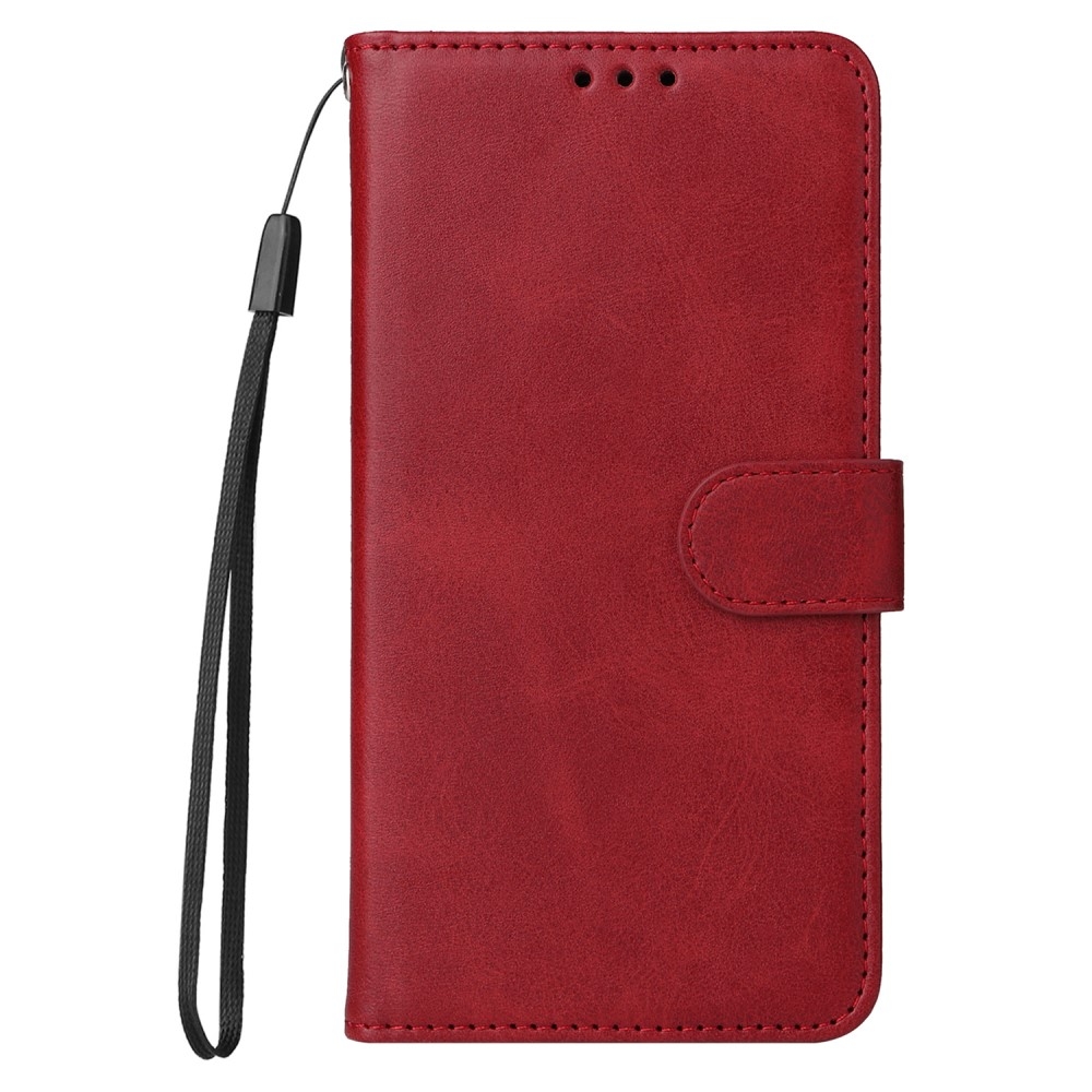 PU Leather Wallet Case Compatible with Samsung A56 5G - More Colors Available Red Red - Image 7