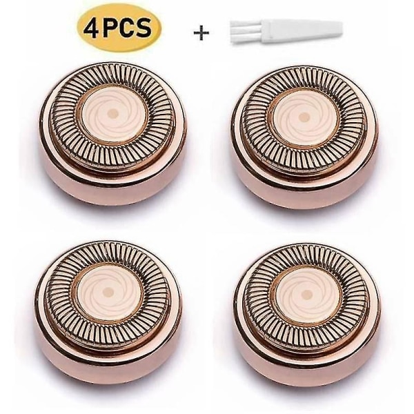 4pcs Flawless Hair Remover Replacement Heads Blades Finishing Touch Epilator - Image 1