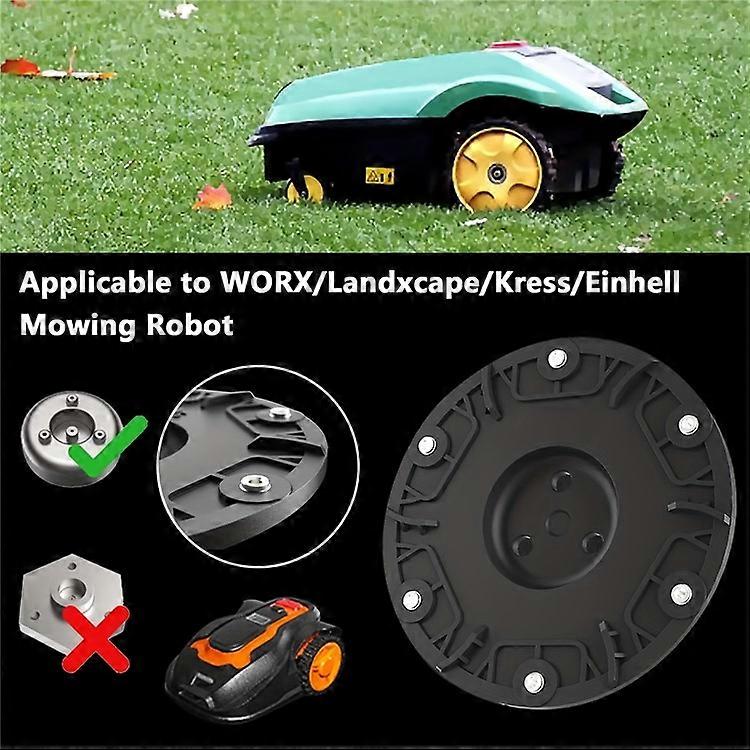 RSD-01 Compatible for WORX / Landxcape / Kress / Einhell Lawn Mower ABS 6-Blade Cutter Head Turntable - Image 4