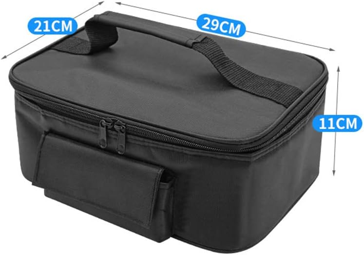 12V cooler bag for car, electric picnic bag lunch bag cooler bag foldable cooler bag for carrying picnic food - 29cmx21cmx11cm - Image 3