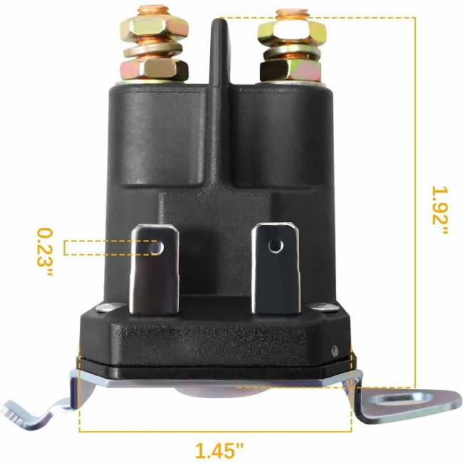 12v Start Solenoid Relay for Trombetta 862-1241-211- - Image 3