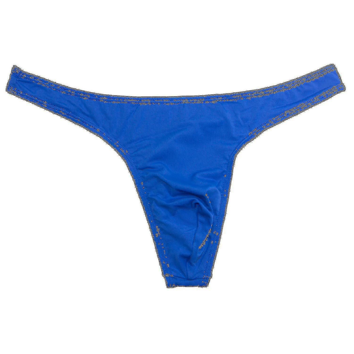 Men's Thong Underwear 4-pack Black blue S Black blue S - Image 3