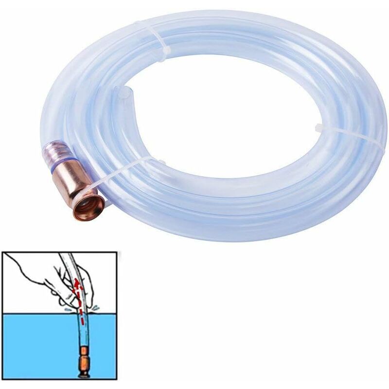Siphon Hose Pump Automatic Water Jiggler Liquid Transfer Self-priming Shaker Pump Hose 180CM - Image 2