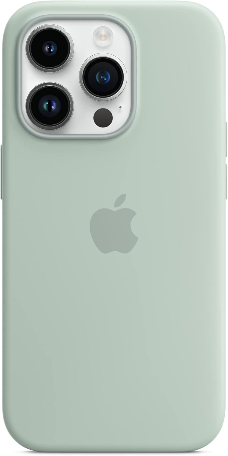 Apple Silicone Case with MagSafe Compatible for iPhone 14 Pro - Image 2