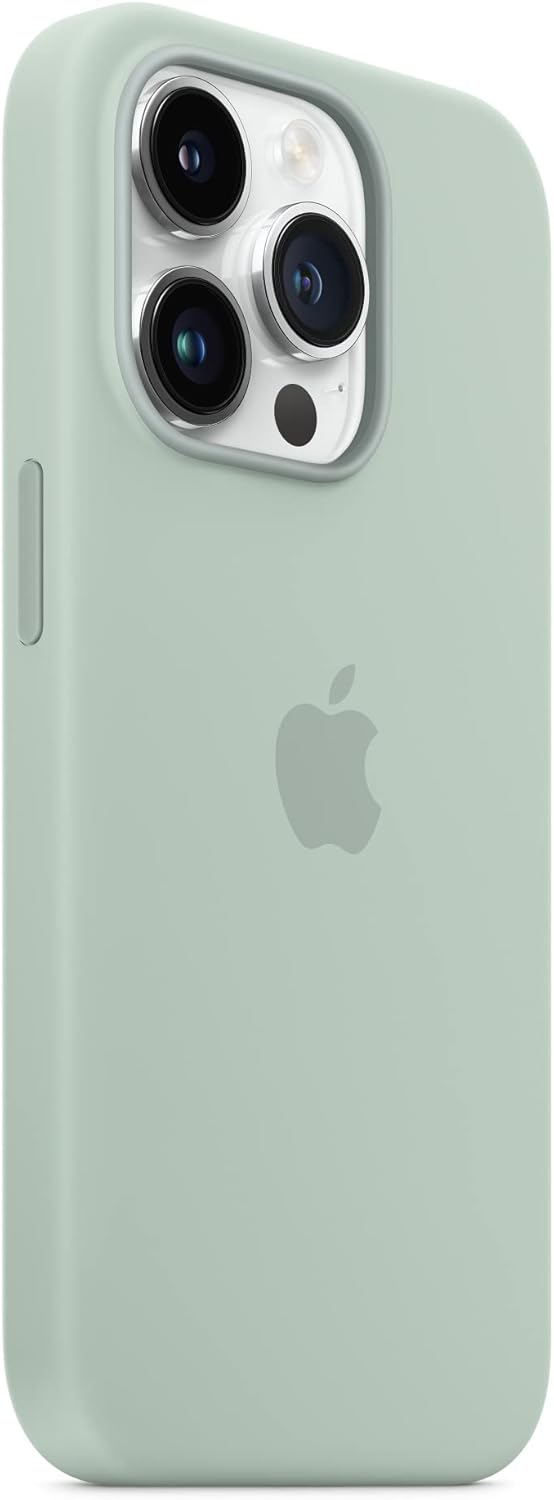 Apple Silicone Case with MagSafe Compatible for iPhone 14 Pro - Image 4