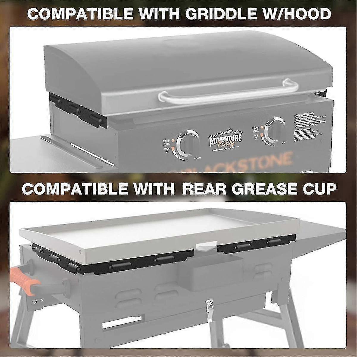 Magnetic Wind Shields for 36-inch Blackstone Grill, Stainless Steel Flame Shield, Grill Accessories - 36 Inch - Image 3