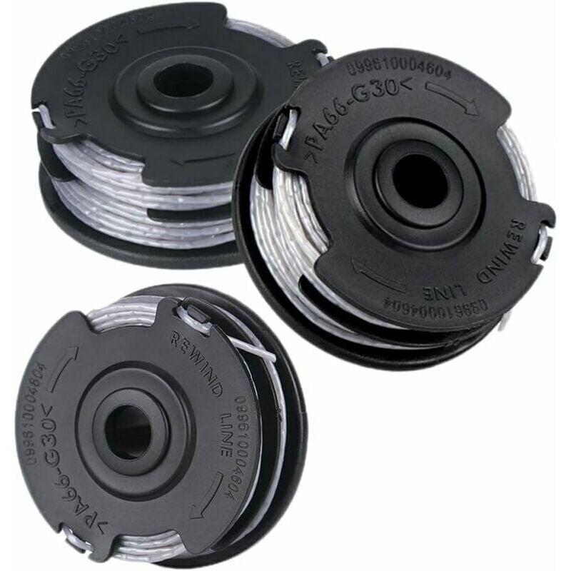Set of 3 spools for Bosch grass trimmer Art 24 27 30 30-36 Li 18 M 1.65 mm. - Image 1