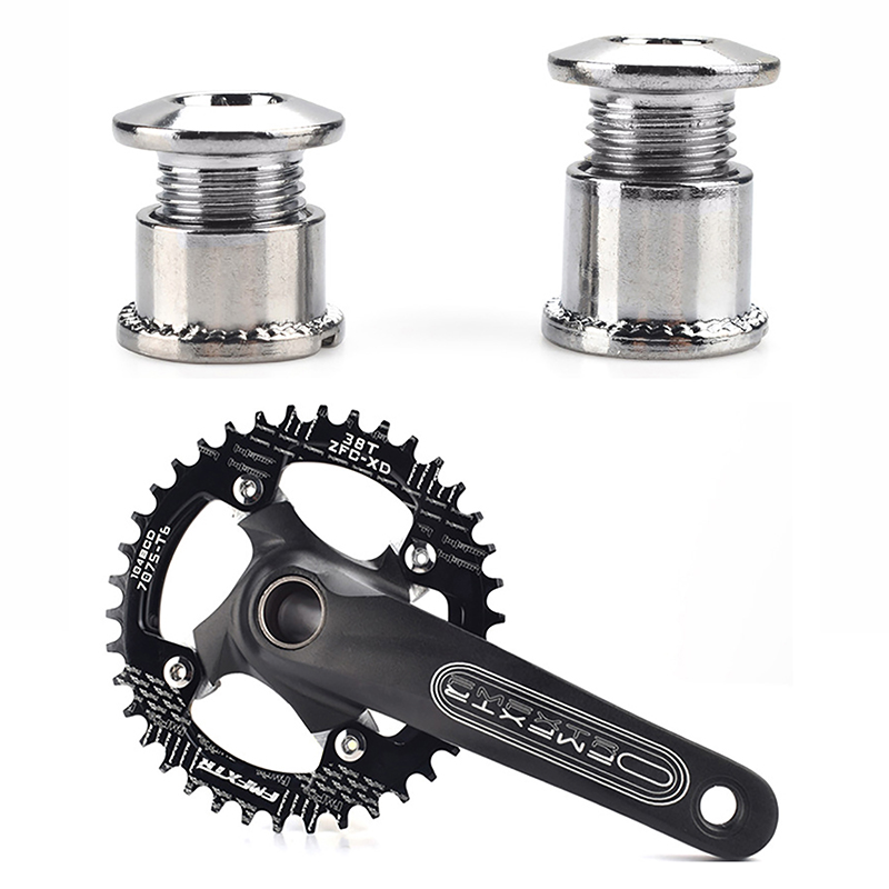 5-speed chainring mounting plate bolt nut chainring road bike parts black - Image 6