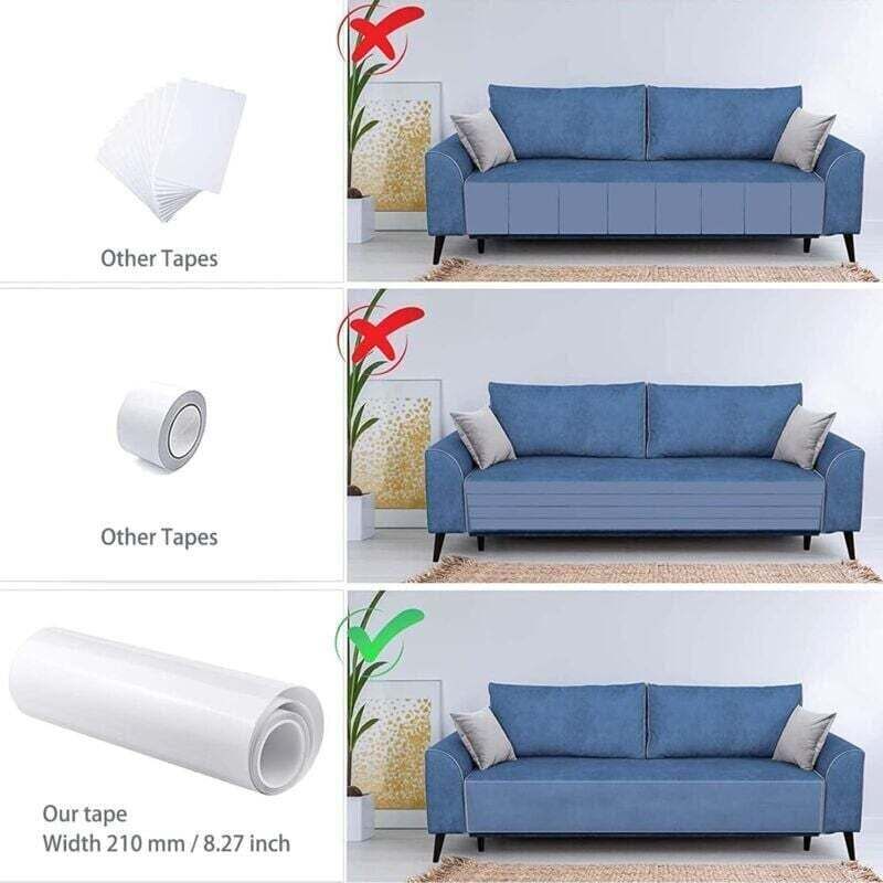 Cat Furniture Protector Against Scratching - 30cmx5m Transparent Sticker Self-Adhesive Roll Cat Scratching Guard Anti-Scratch Protection - for Furniture Door Wall - Image 4